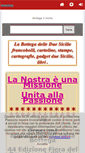 Mobile Screenshot of bottega2sicilie.net